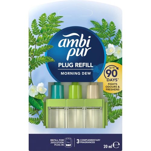 Ambi Pur 3Volution n�pl� do elektrick�ho osv�ova�e vzduchu Morning Dew 20 ml
